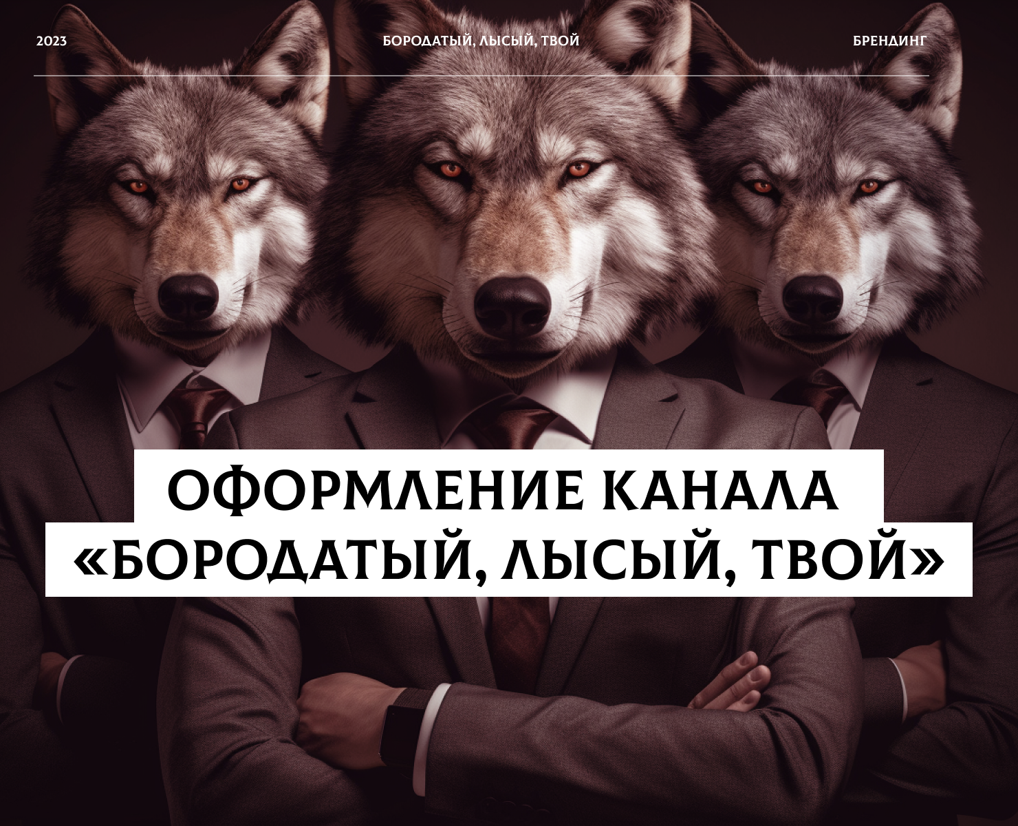 Фирменный стиль для Telegram-канала Константина Лобанова — Брендинг, Графика на Dprofile