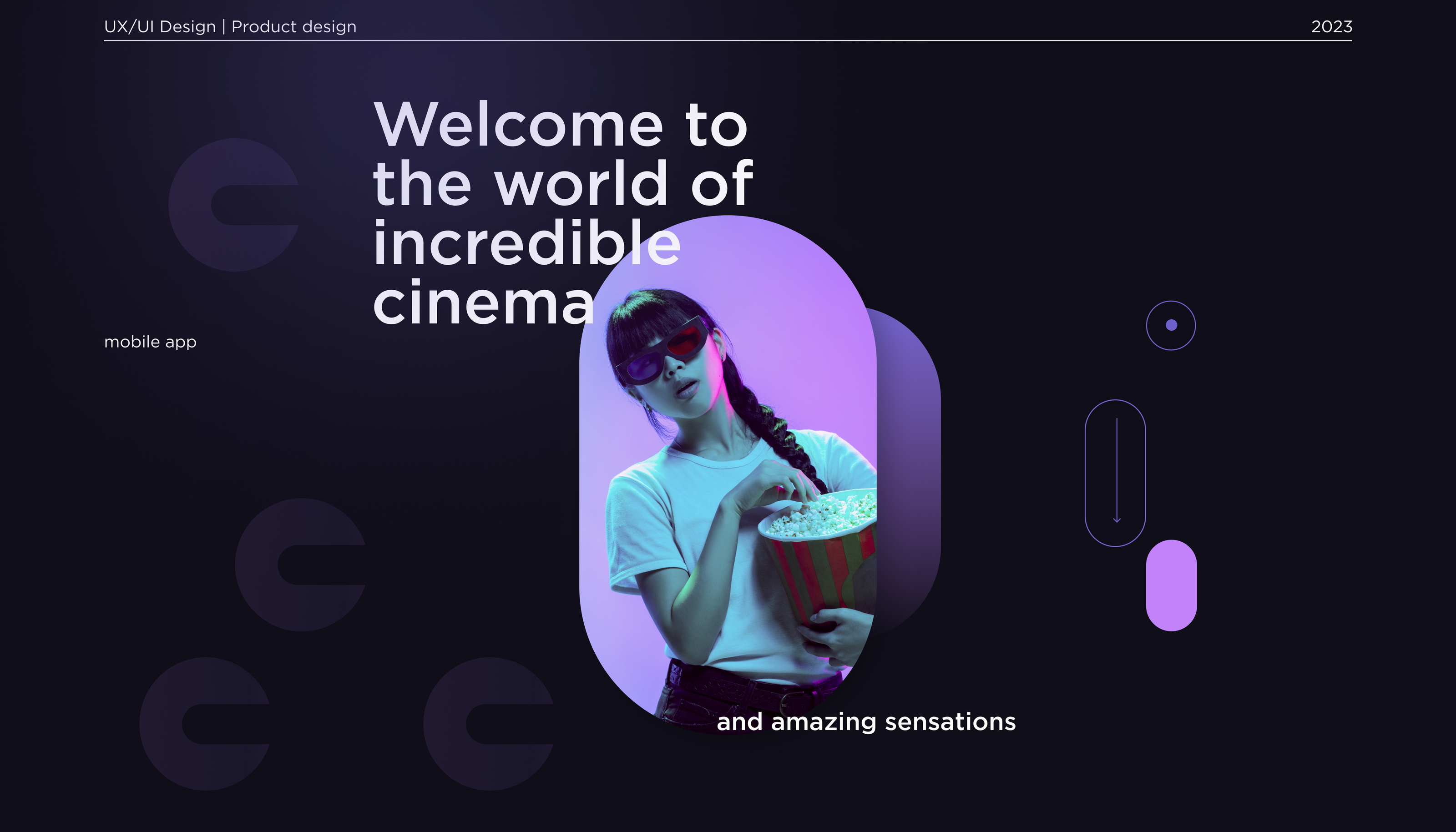 Cinema SEANS — Изображение №1 — Интерфейсы, Брендинг на Dprofile