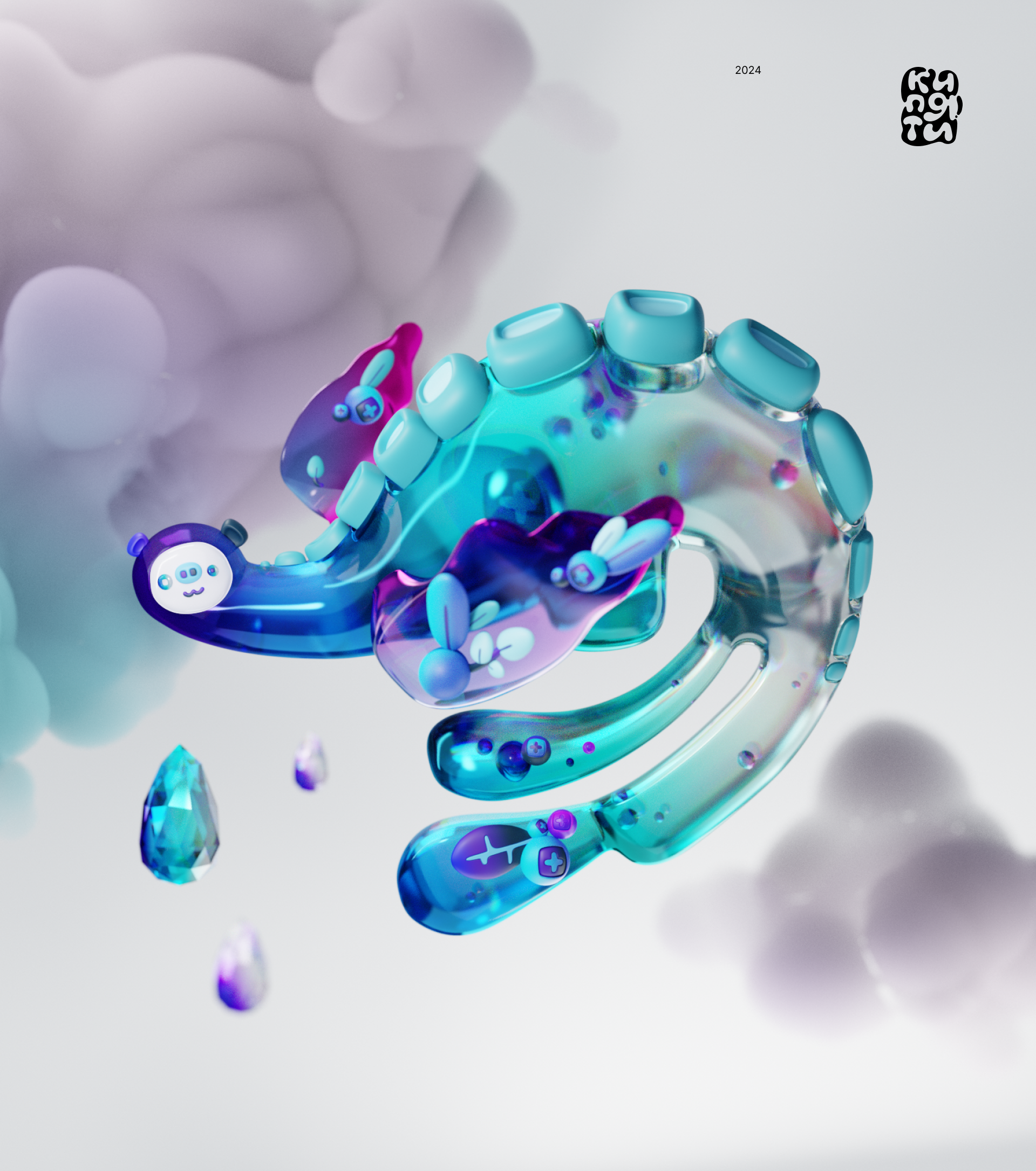Tea 3D illustrations — Изображение №3 — Иллюстрация, 3D на Dprofile