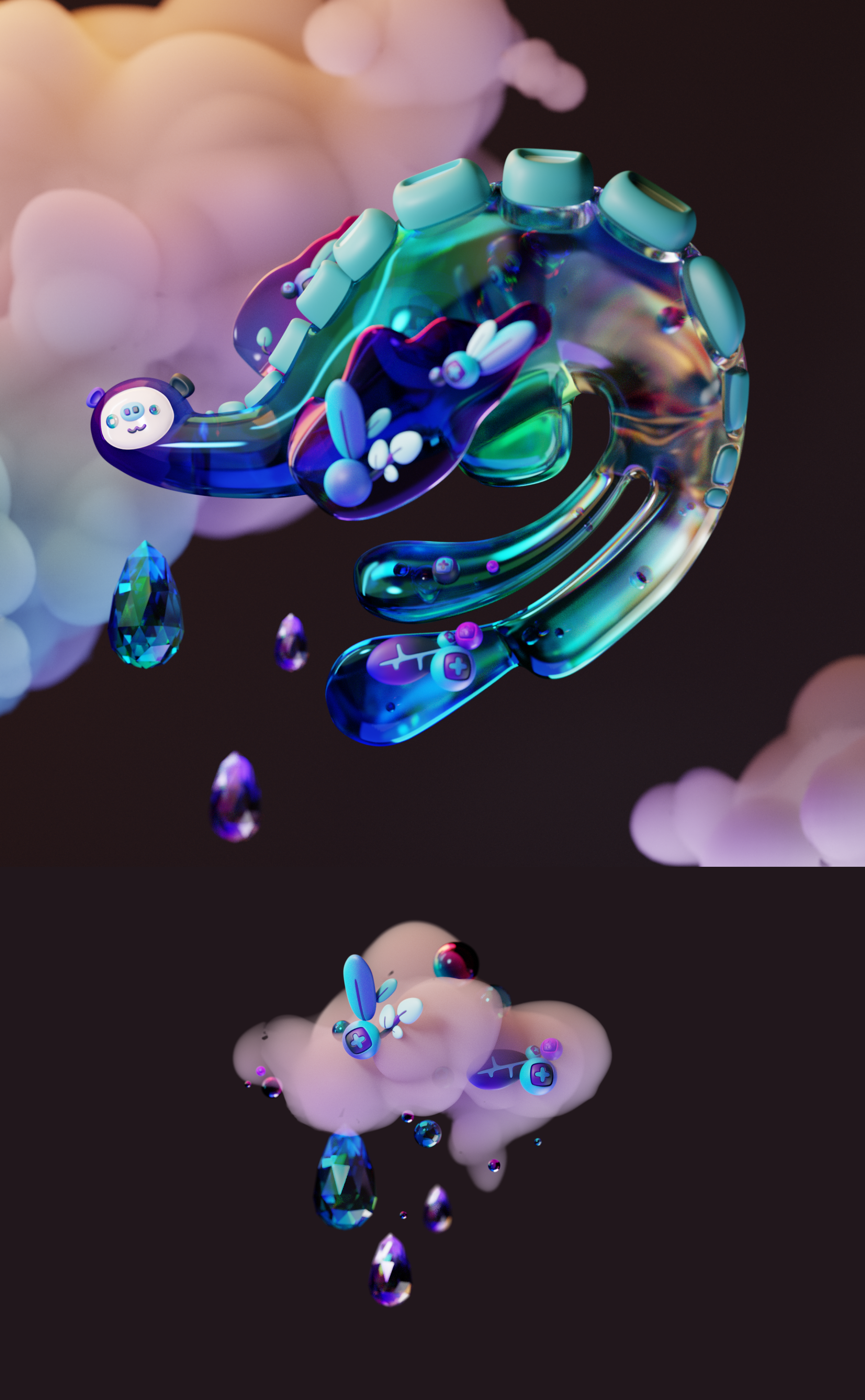 Tea 3D illustrations — Изображение №7 — Иллюстрация, 3D на Dprofile