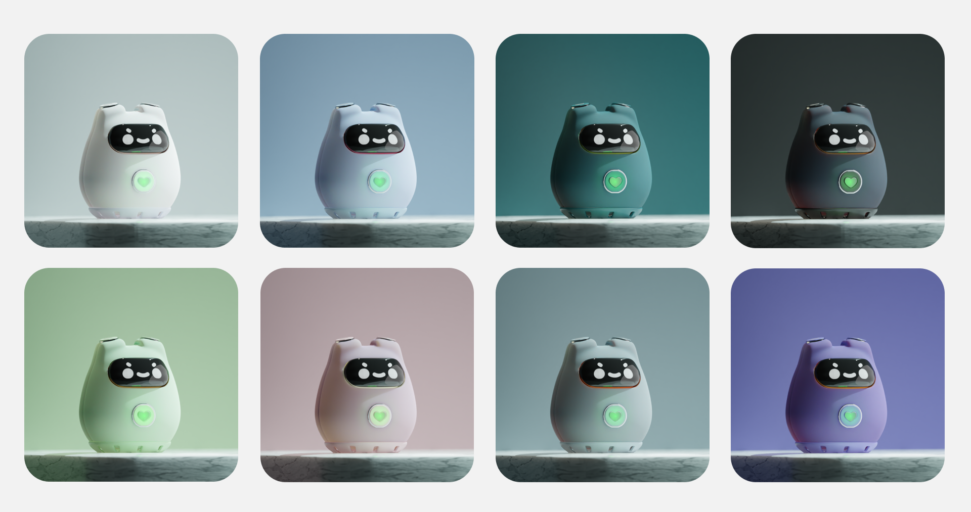 Plum voice assistant - product design 3d in blender — Изображение №11 — Брендинг, 3D на Dprofile