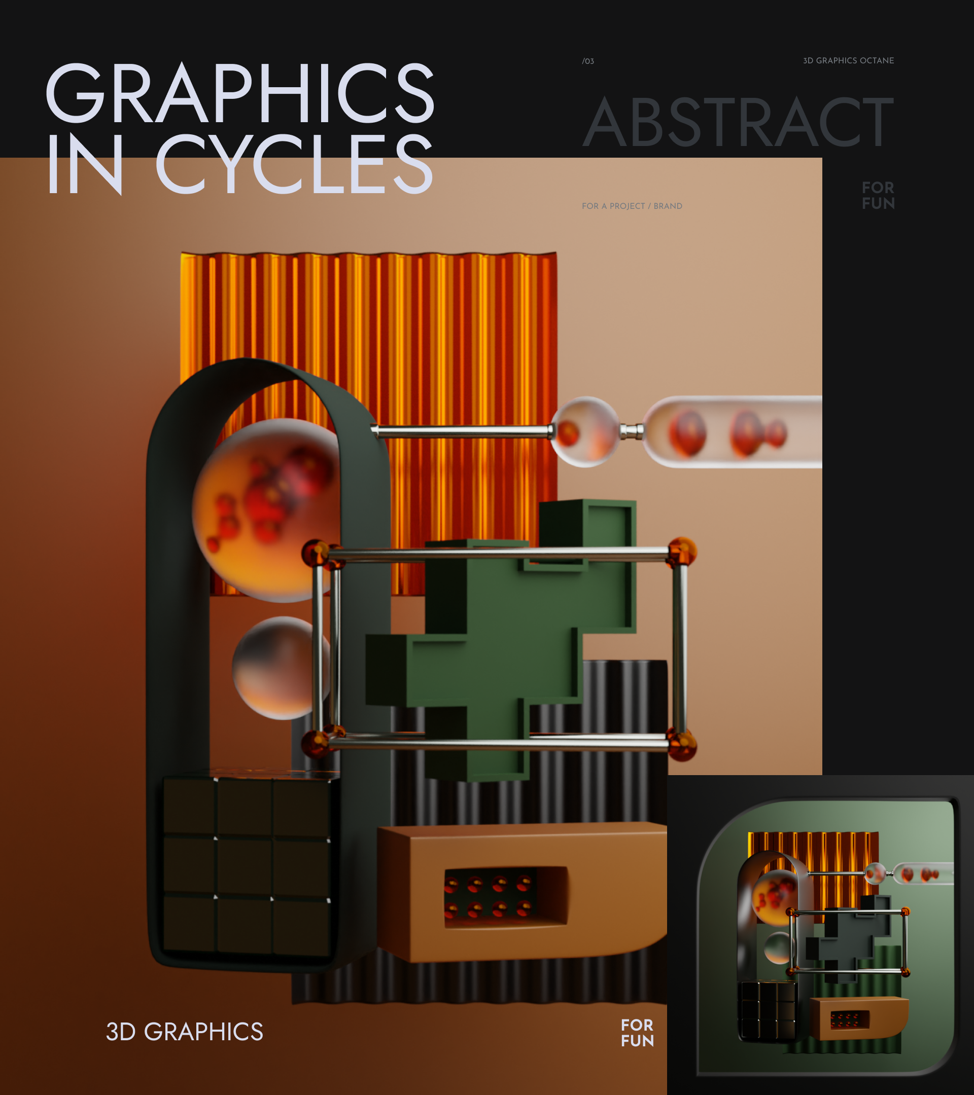 3D portfolio 2024 — Изображение №4 — Иллюстрация, 3D на Dprofile