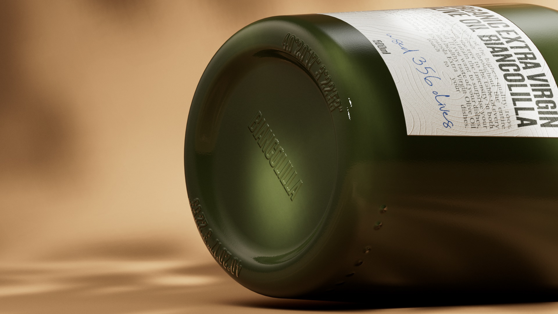 Extra olive oil Biancolila — Изображение №6 — Брендинг, 3D на Dprofile