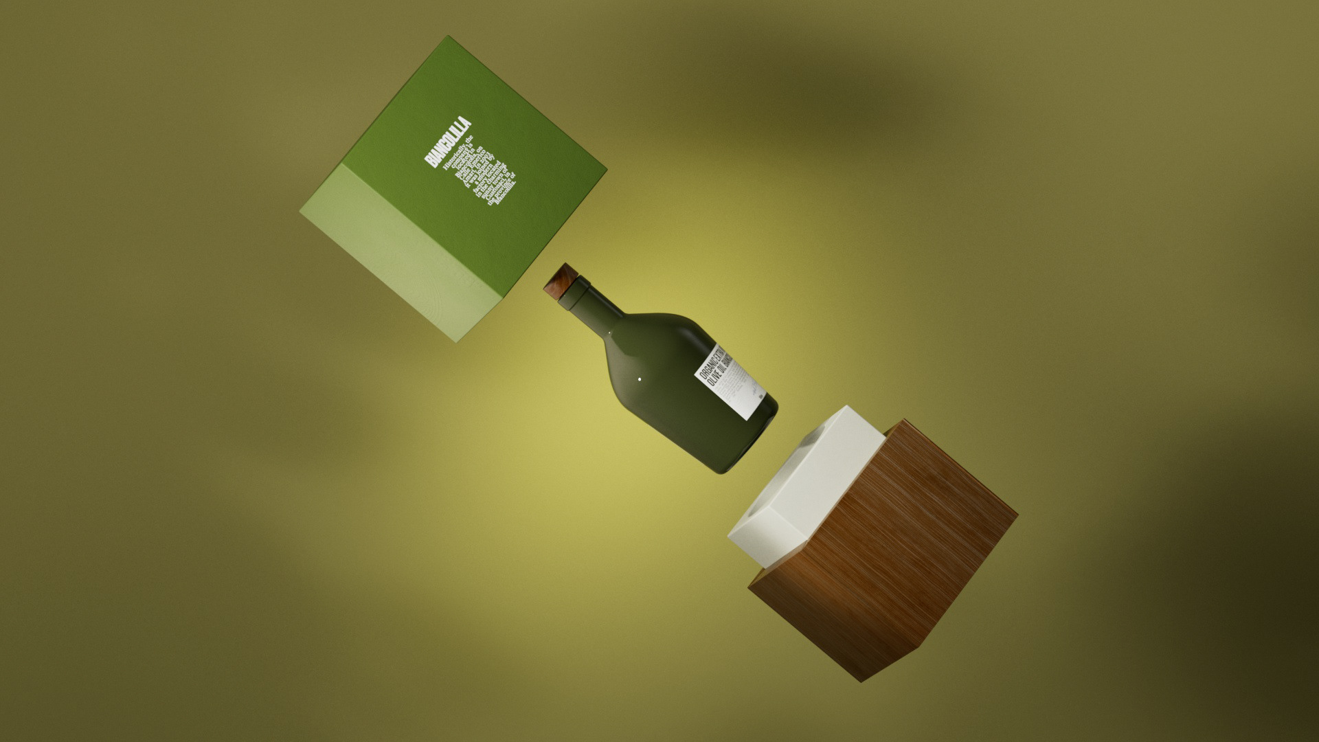 Extra olive oil Biancolila — Изображение №5 — Брендинг, 3D на Dprofile