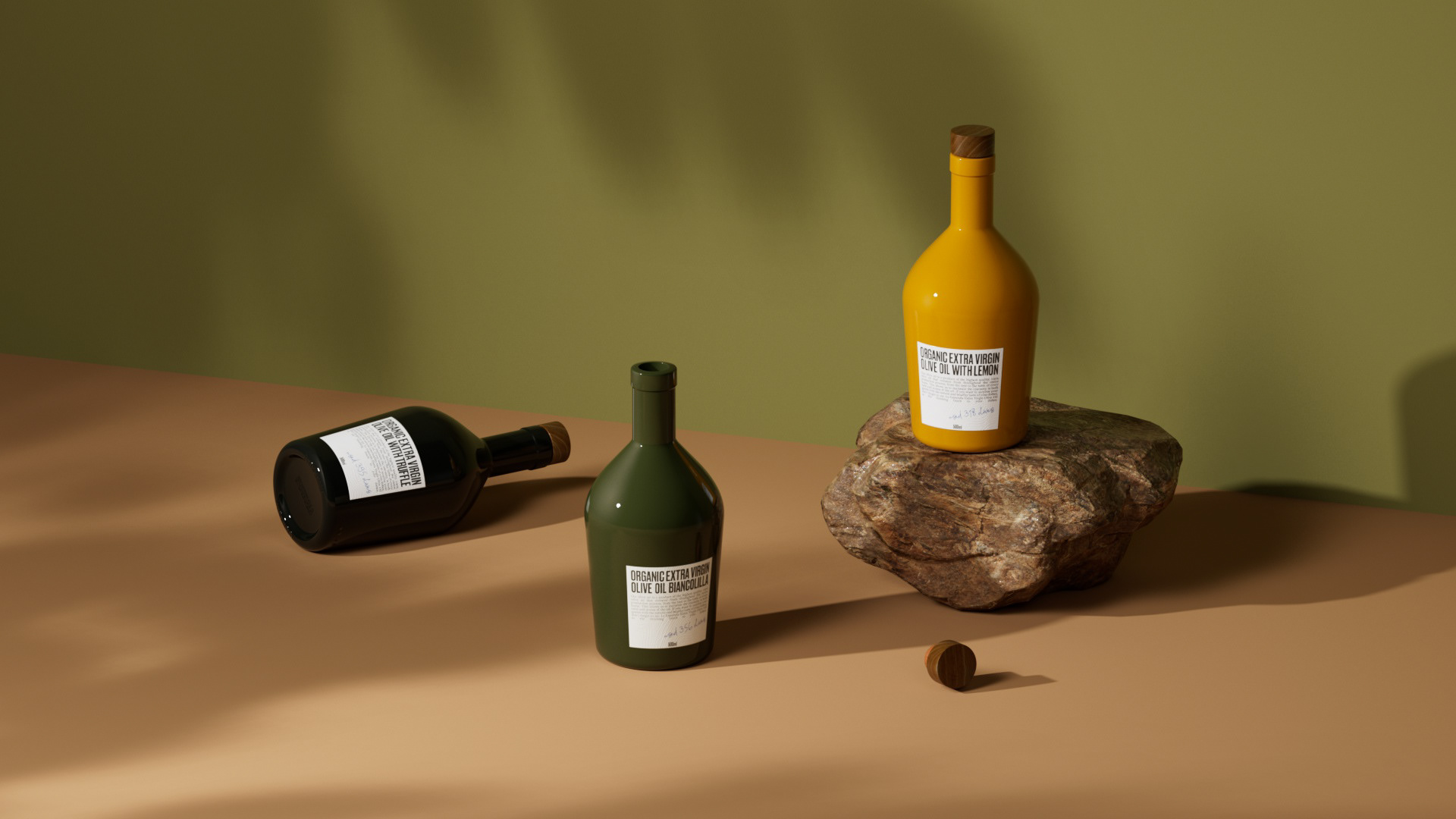 Extra olive oil Biancolila — Изображение №7 — Брендинг, 3D на Dprofile