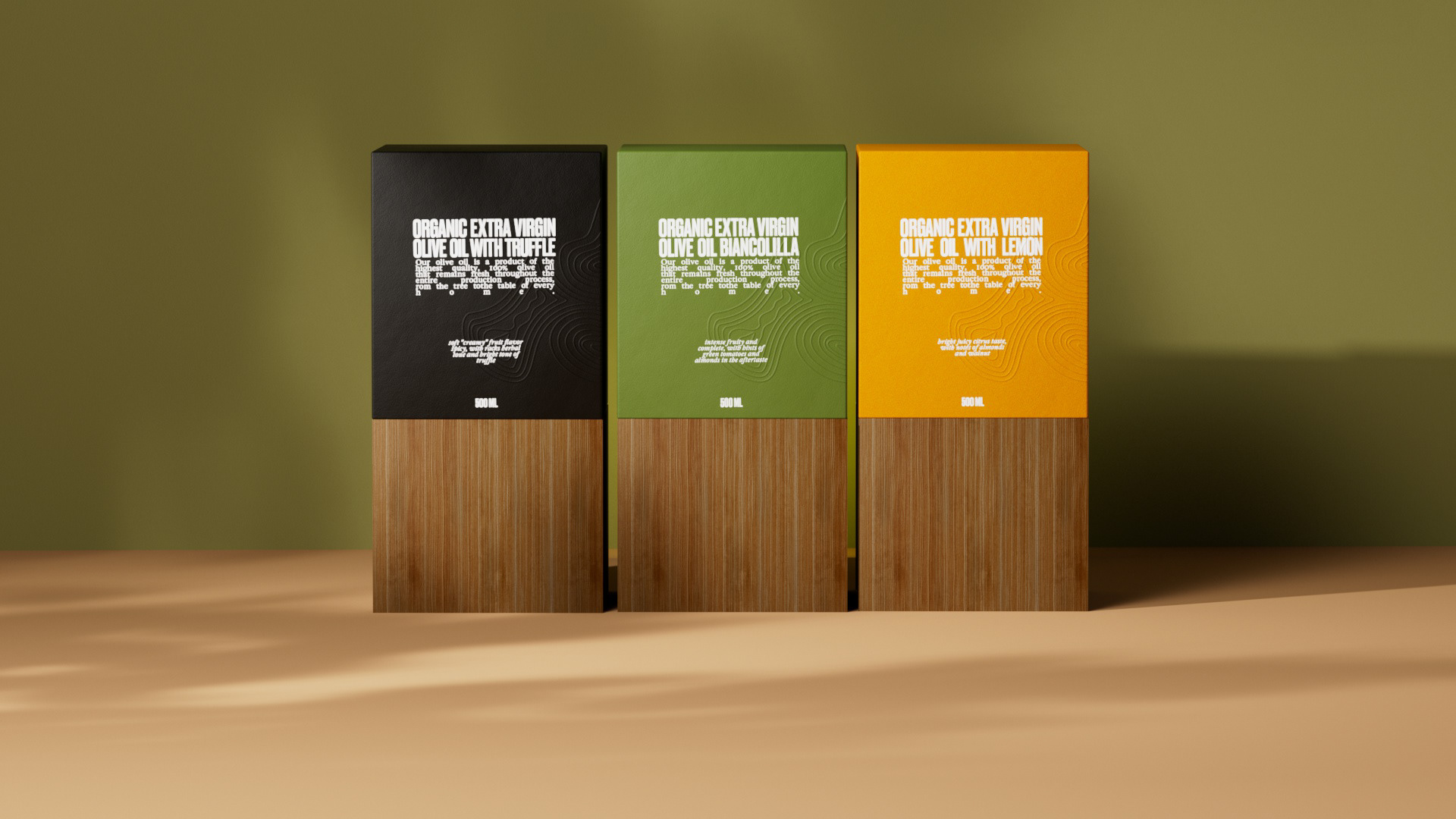 Extra olive oil Biancolila — Изображение №3 — Брендинг, 3D на Dprofile