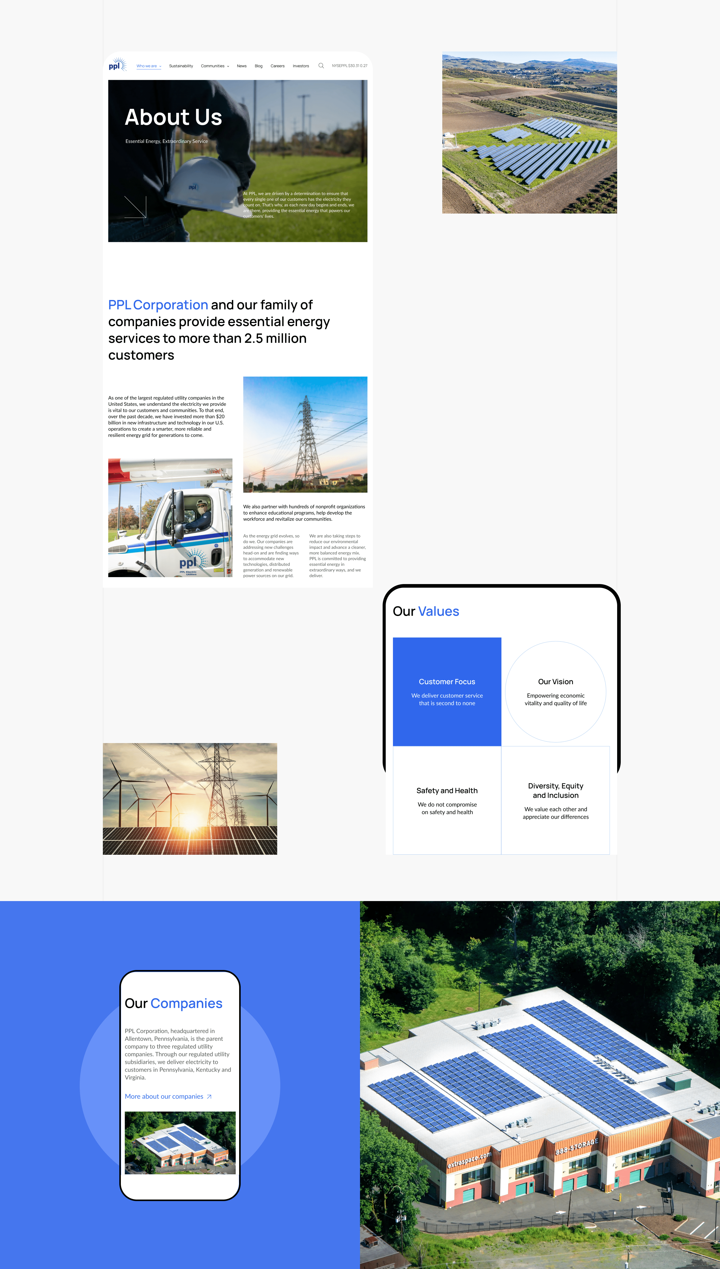 PPL Corporation - website redesign — Изображение №6 — Интерфейсы на Dprofile