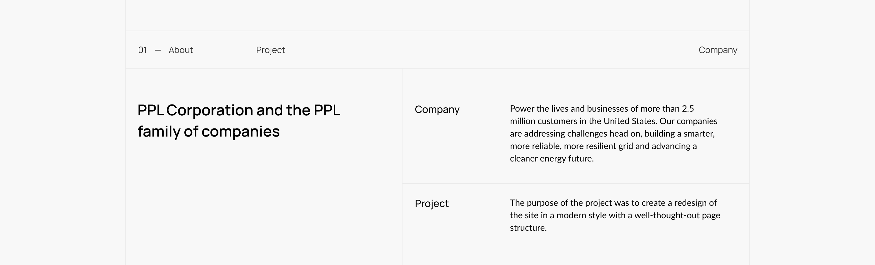 PPL Corporation - website redesign — Изображение №2 — Интерфейсы на Dprofile