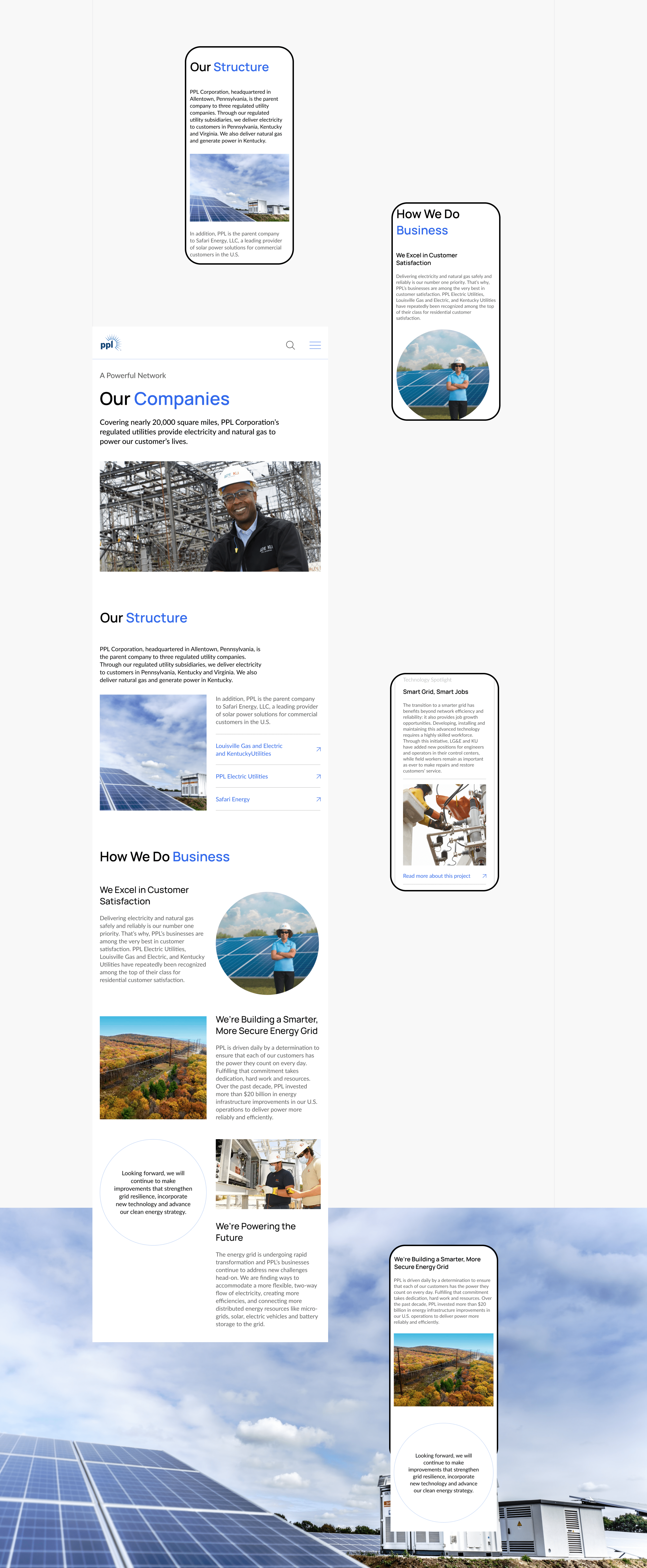 PPL Corporation - website redesign — Изображение №12 — Интерфейсы на Dprofile
