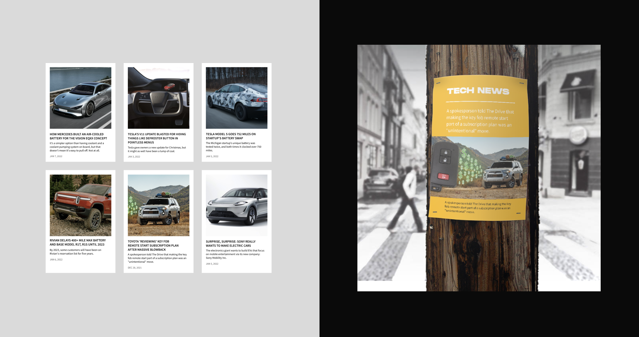 THE DRIVE - redesign of news site — Изображение №5 — Интерфейсы на Dprofile