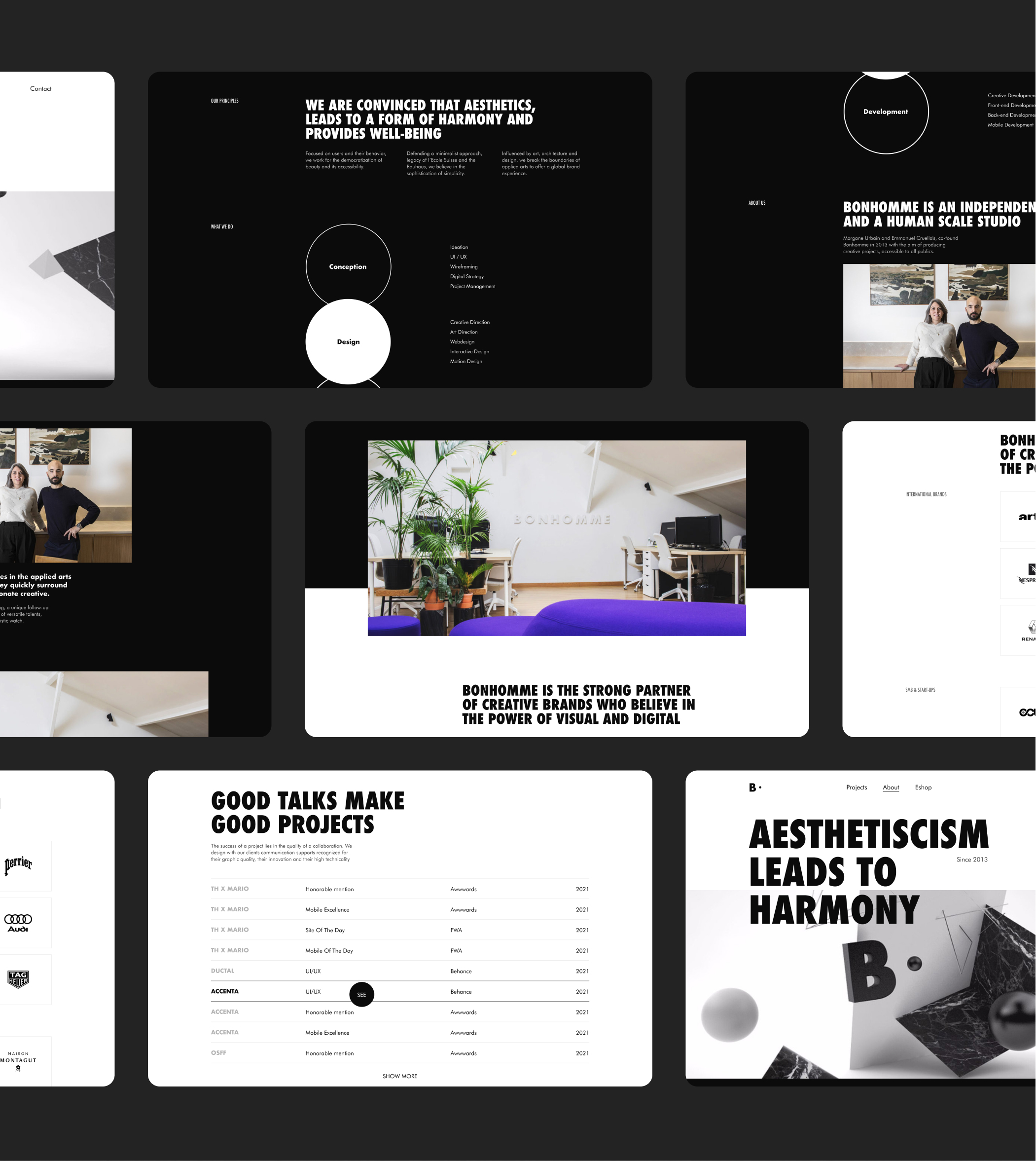 Bonhomme Paris - Digital Branding Studio — Изображение №7 — Интерфейсы на Dprofile