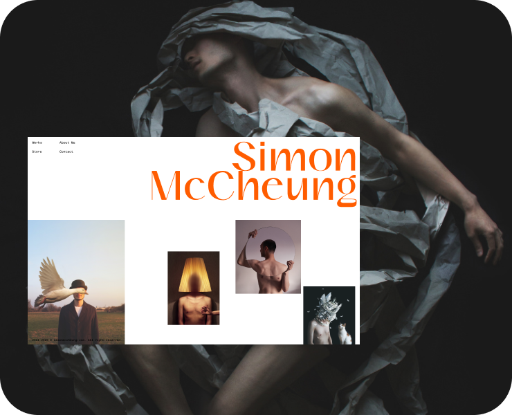 Simon McCheung Gallery — Интерфейсы на Dprofile