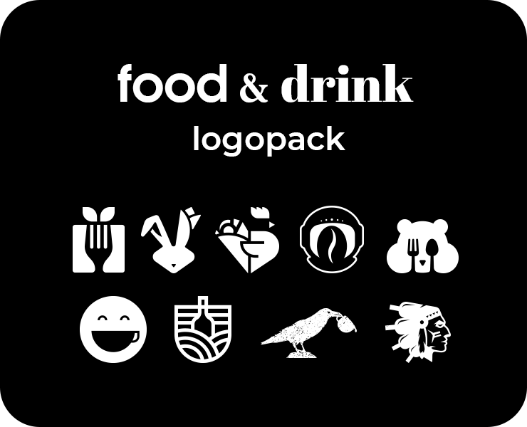 Food & Drink Logopack — Брендинг на Dprofile