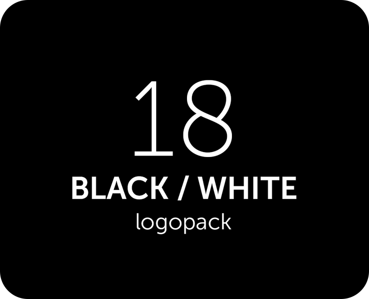 Black and White logopack — Брендинг на Dprofile