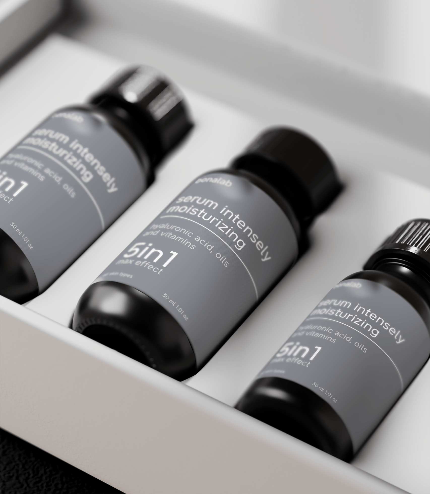 Дизайн упаковки косметики "bonalab" / package design — Изображение №6 — Брендинг, Маркетинг на Dprofile