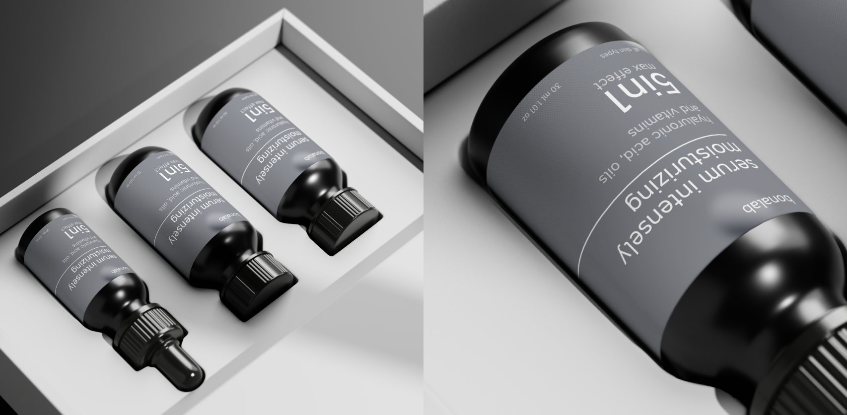 Дизайн упаковки косметики "bonalab" / package design — Изображение №2 — Брендинг, Маркетинг на Dprofile