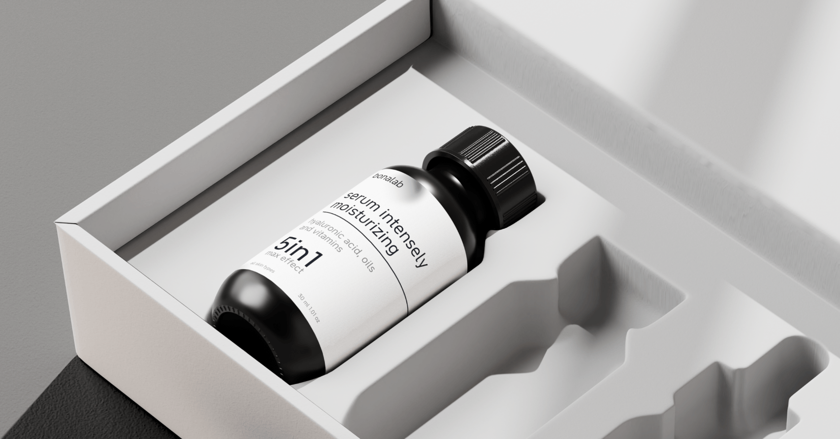 Дизайн упаковки косметики "bonalab" / package design — Изображение №5 — Брендинг, Маркетинг на Dprofile