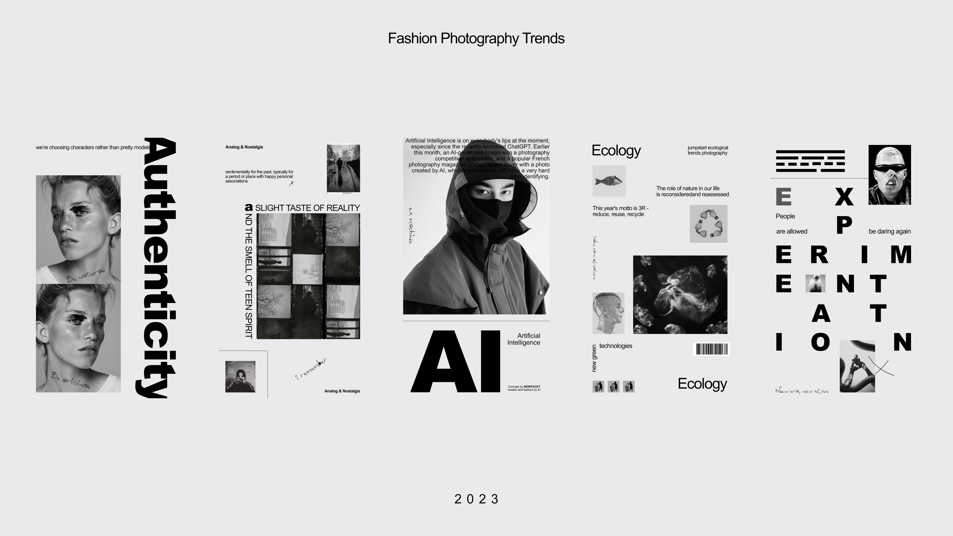 a series of posters about trends in fashion photography — Изображение №1 — Иллюстрация, Маркетинг на Dprofile