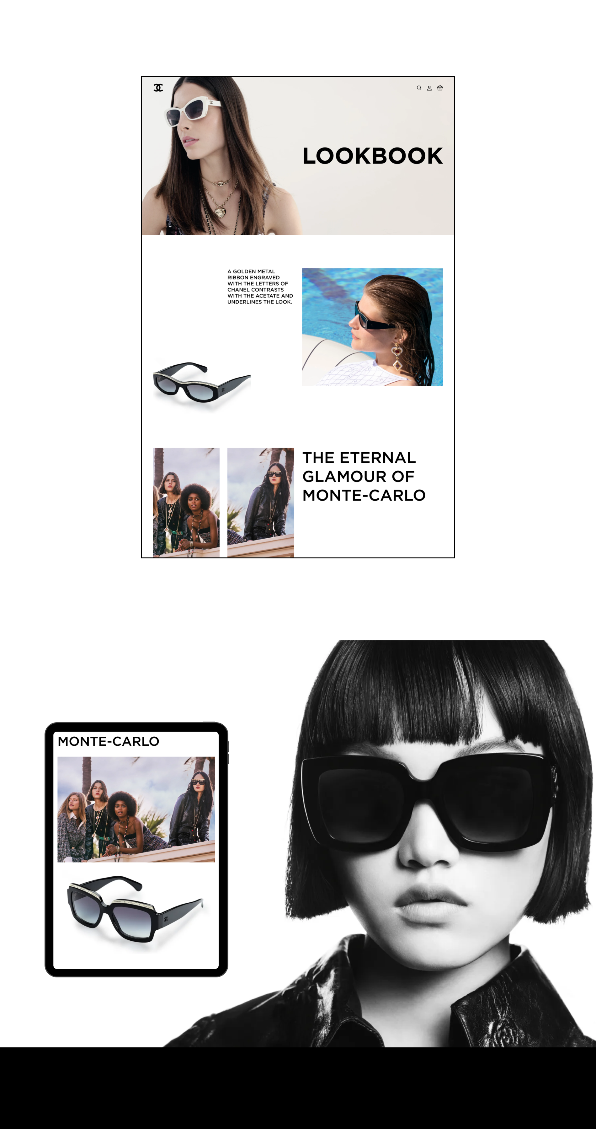 Fashion Website Redesign Concept - CHANEL — Изображение №6 — Интерфейсы, Графика на Dprofile