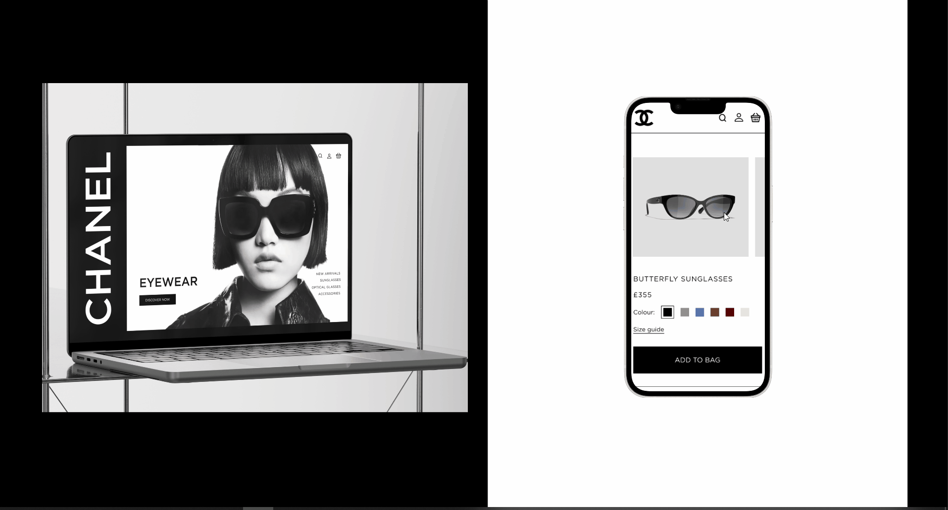 Fashion Website Redesign Concept - CHANEL — Изображение №7 — Интерфейсы, Графика на Dprofile