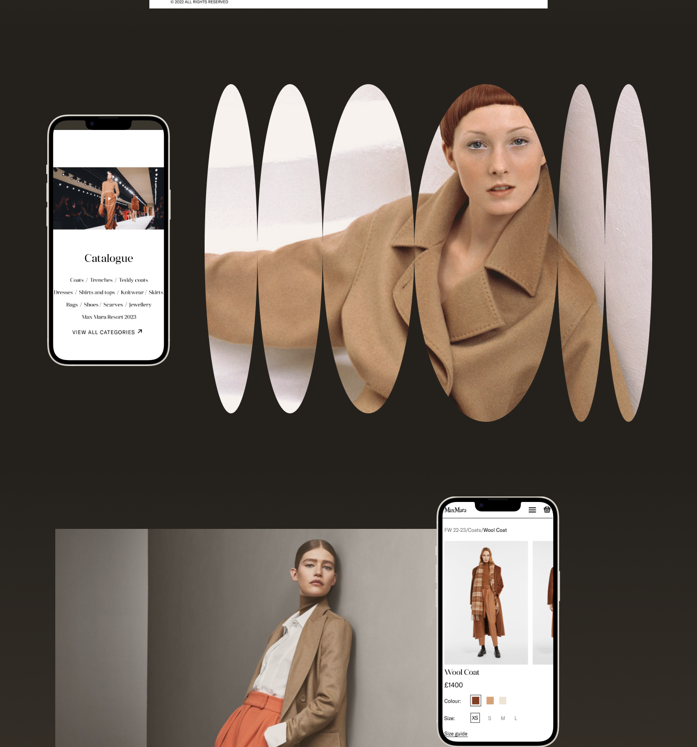 Fashion Website Redesign Concept - Max Mara — Изображение №4 — Интерфейсы, Графика на Dprofile