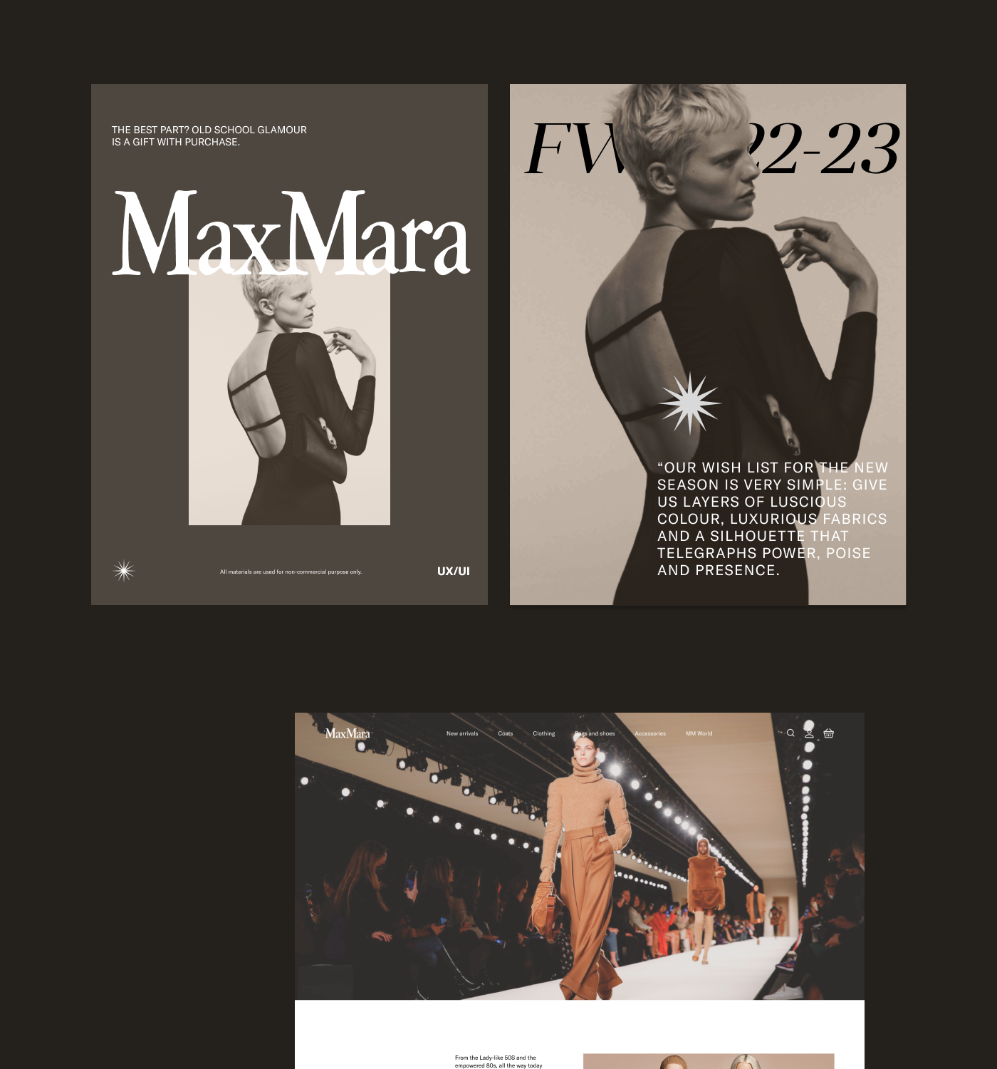 Fashion Website Redesign Concept - Max Mara — Изображение №7 — Интерфейсы, Графика на Dprofile