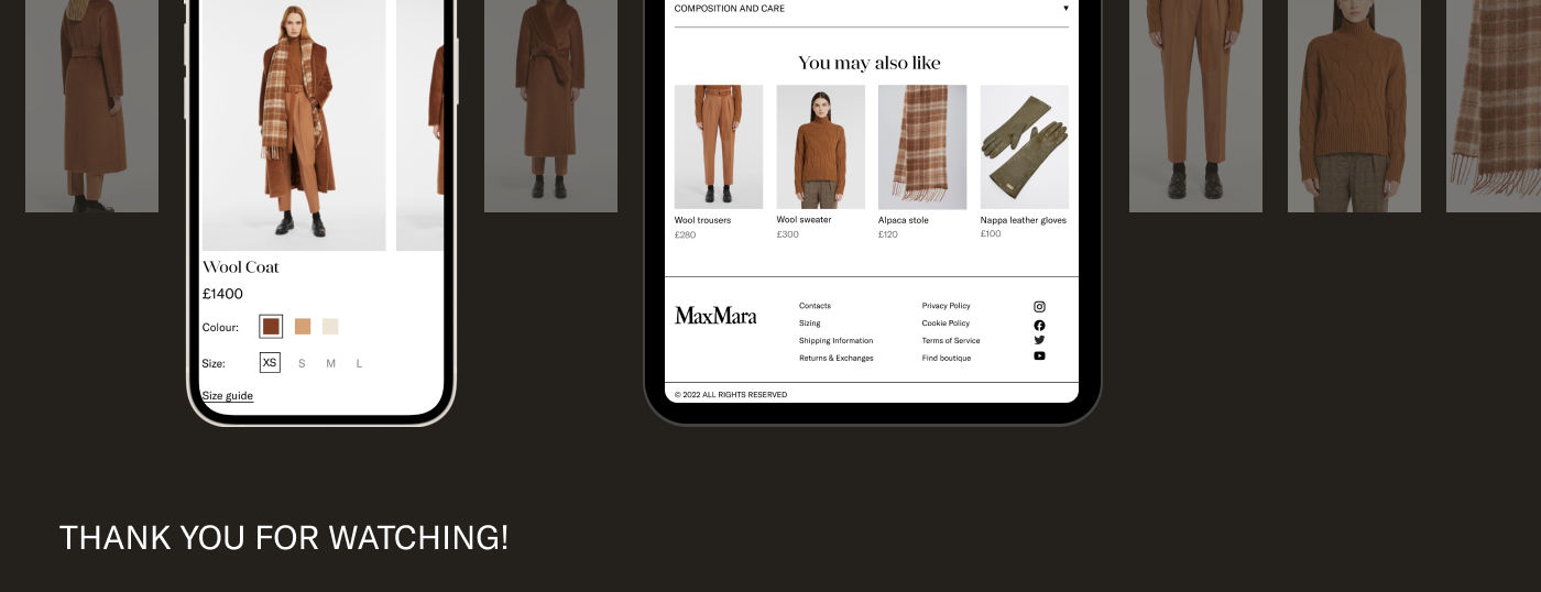 Fashion Website Redesign Concept - Max Mara — Изображение №10 — Интерфейсы, Графика на Dprofile