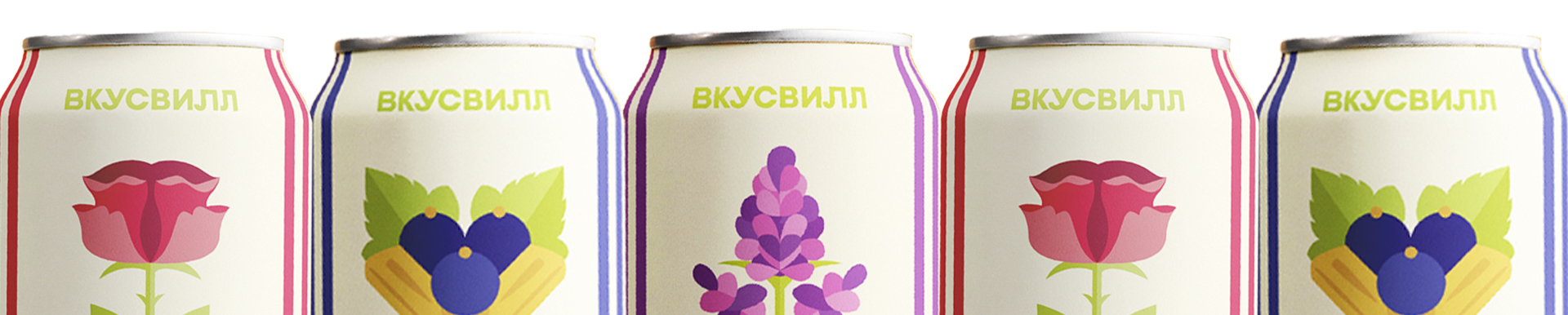 Дизайн и иллюстрации для упаковки лимонадов ВкусВилл — Изображение №8 — Брендинг, Иллюстрация на Dprofile
