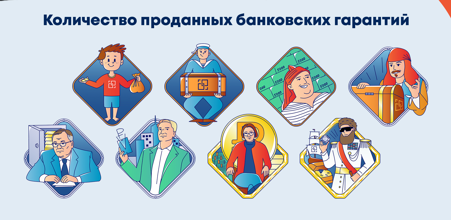 Иллюстрации иконок для финтех компании — Изображение №5 — Интерфейсы, Иллюстрация на Dprofile