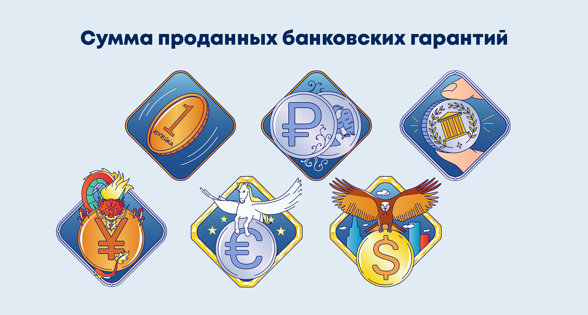 Иллюстрации иконок для финтех компании — Изображение №7 — Интерфейсы, Иллюстрация на Dprofile