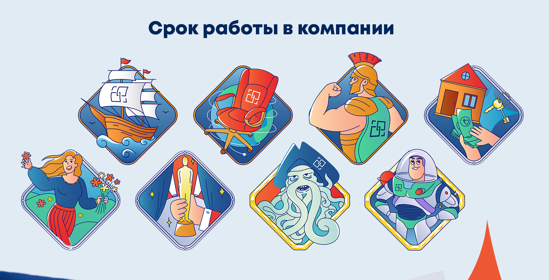Иллюстрации иконок для финтех компании — Изображение №3 — Интерфейсы, Иллюстрация на Dprofile