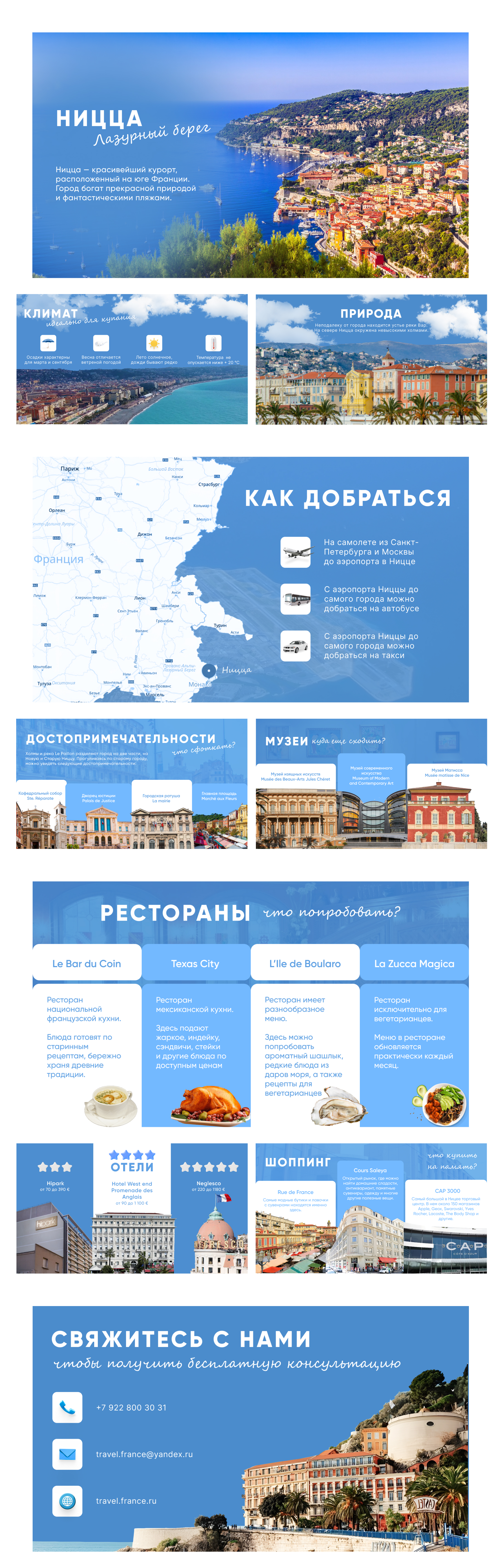 Presentation design for a travel agency — Изображение №2 — Графика, Маркетинг на Dprofile
