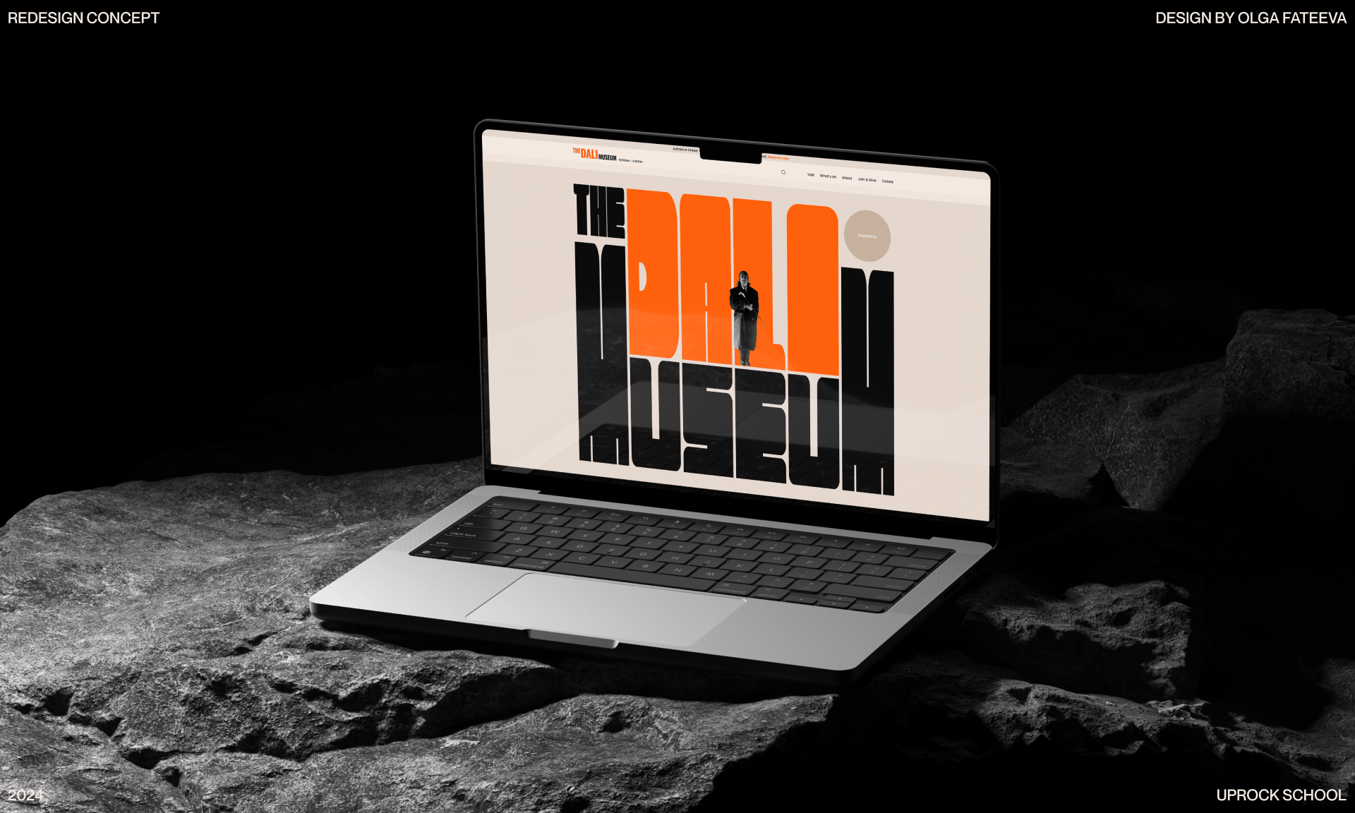 Corporate website redesign | UI/UX Design | THE DALI MUSEUM — Изображение №1 — Интерфейсы, Анимация на Dprofile