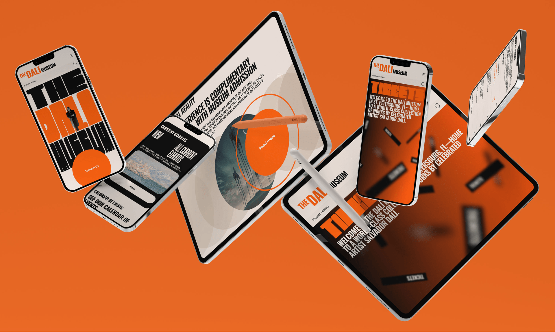 Corporate website redesign | UI/UX Design | THE DALI MUSEUM — Изображение №7 — Интерфейсы, Анимация на Dprofile