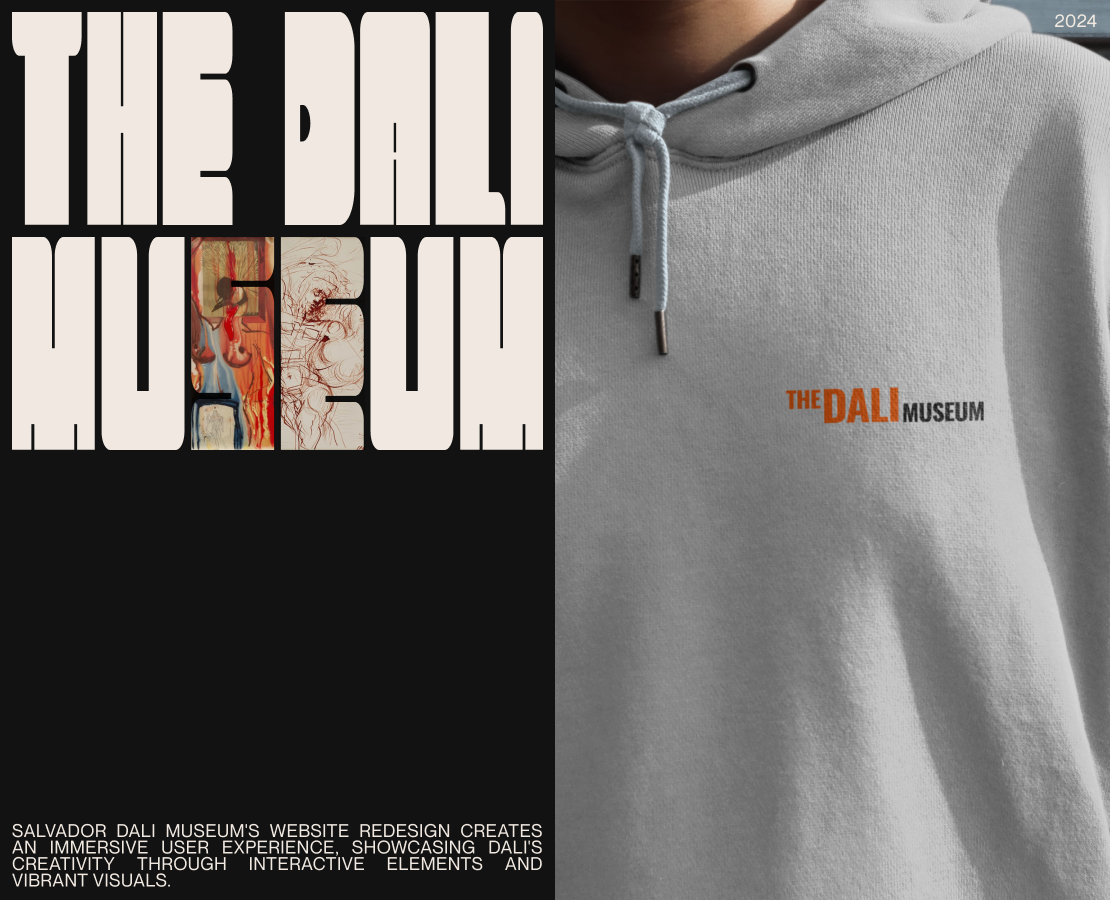 Corporate website redesign | UI/UX Design | THE DALI MUSEUM на Dprofile