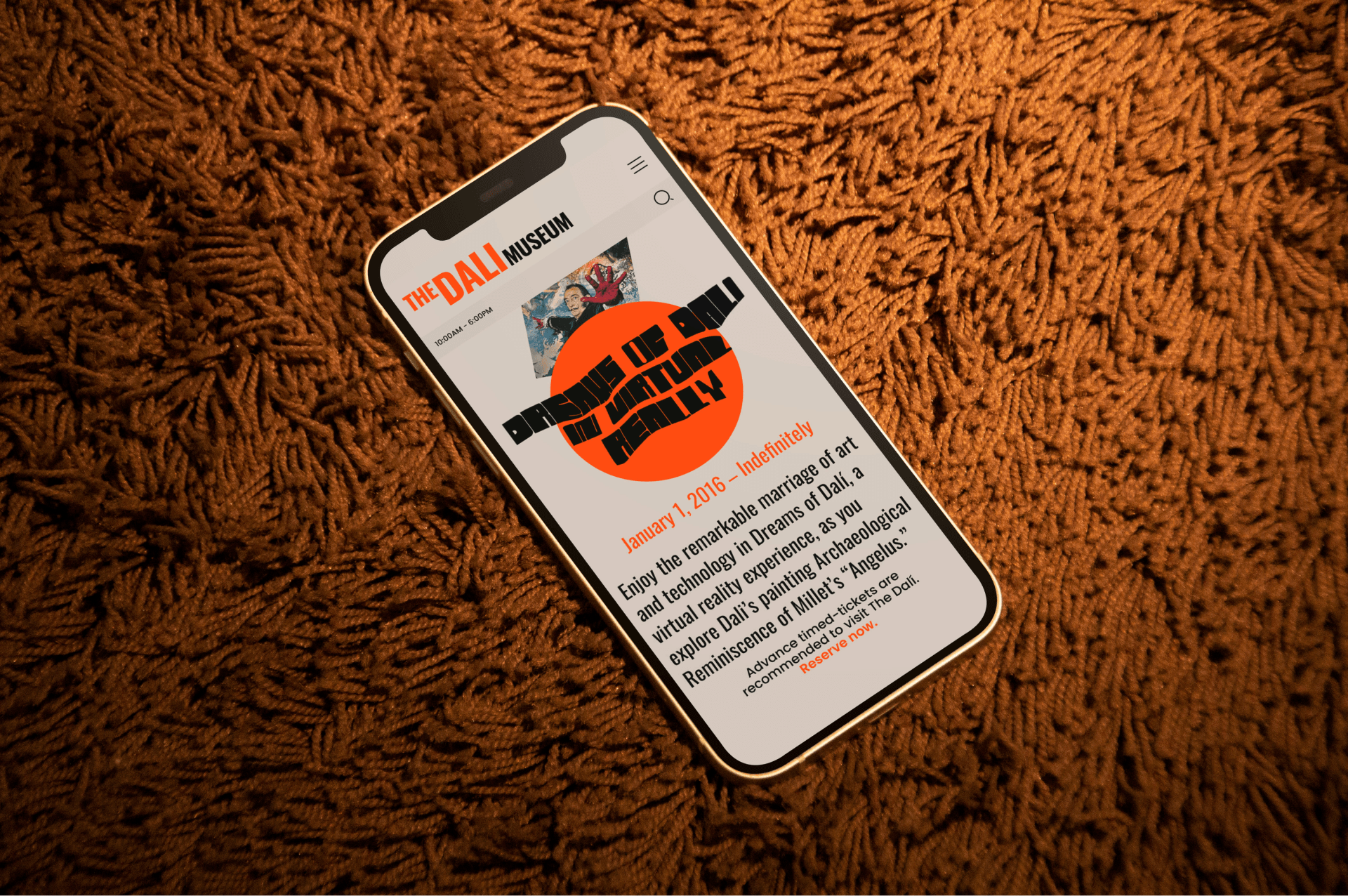 Corporate website redesign | UI/UX Design | THE DALI MUSEUM — Изображение №19 — Интерфейсы, Анимация на Dprofile