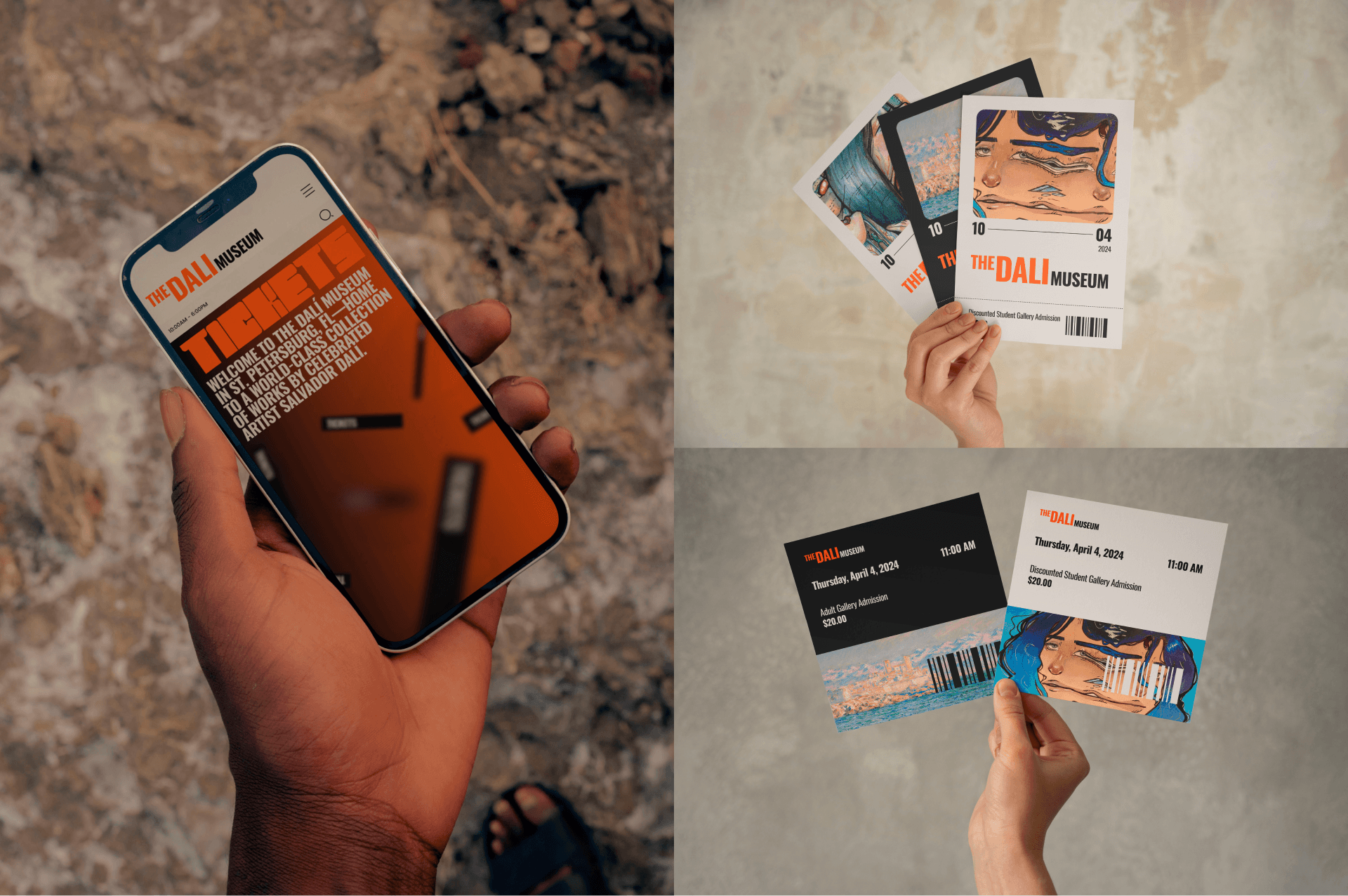 Corporate website redesign | UI/UX Design | THE DALI MUSEUM — Изображение №15 — Интерфейсы, Анимация на Dprofile