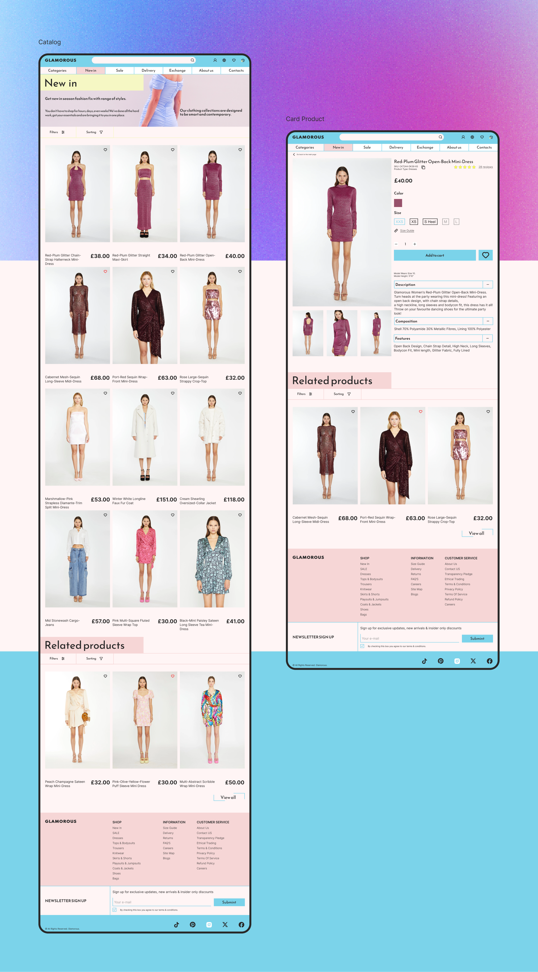 E-commerce, online shop — Изображение №7 — Интерфейсы на Dprofile