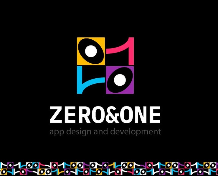 Логотип и фирменный стиль для студии ZERO&ONE — Брендинг на Dprofile