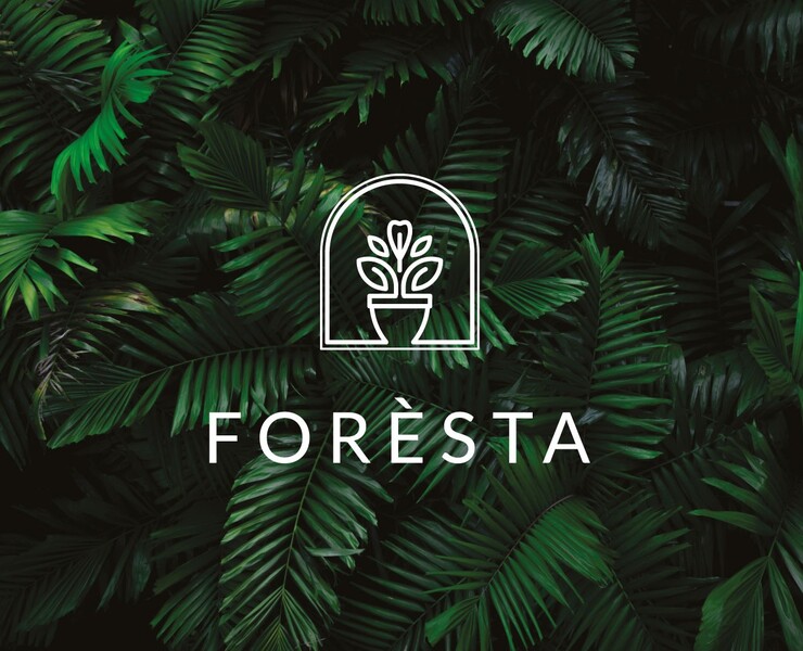 Логотип для городской оранжереи Foresta — Брендинг на Dprofile