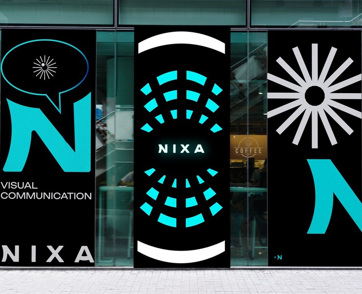 Дизайн логотипа и айдентики NIXA — Брендинг на Dprofile