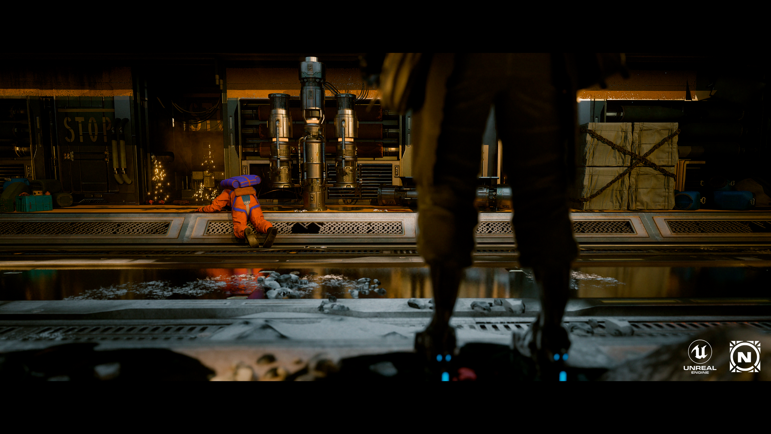FALLEN | Unreal Engine 5 Short Film/Cinematic. — Изображение №3 — 3D, Анимация на Dprofile