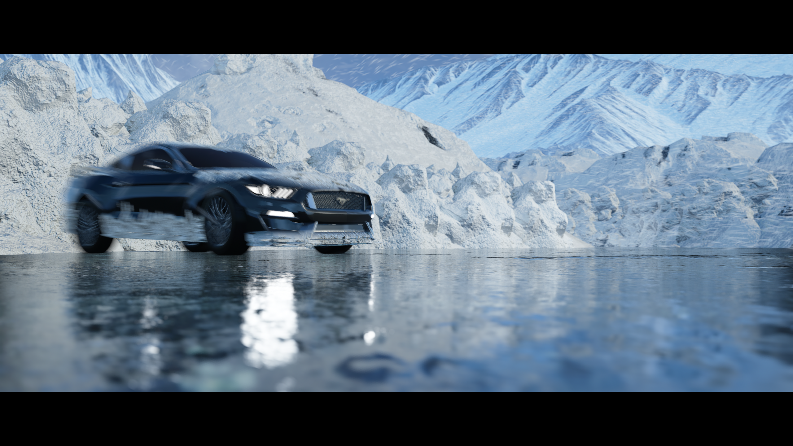 FORD MUSTANG | Unreal Engine 5 Cinematic. — Изображение №15 — 3D, Анимация на Dprofile