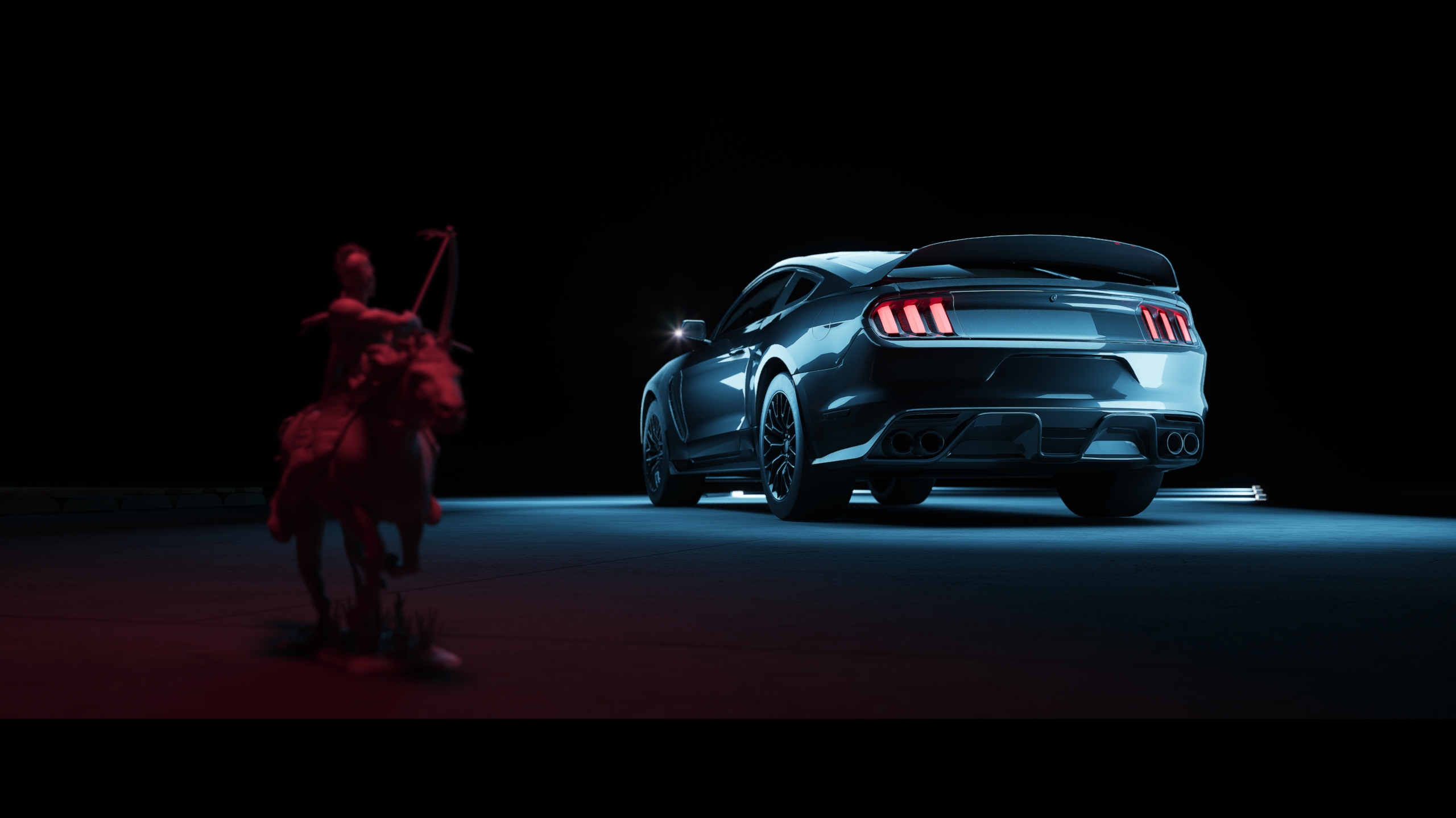FORD MUSTANG | Unreal Engine 5 Cinematic. — Изображение №8 — 3D, Анимация на Dprofile