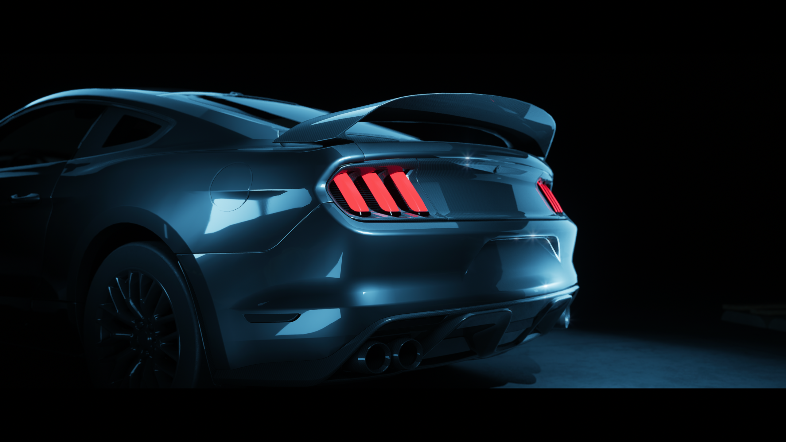 FORD MUSTANG | Unreal Engine 5 Cinematic. — Изображение №5 — 3D, Анимация на Dprofile