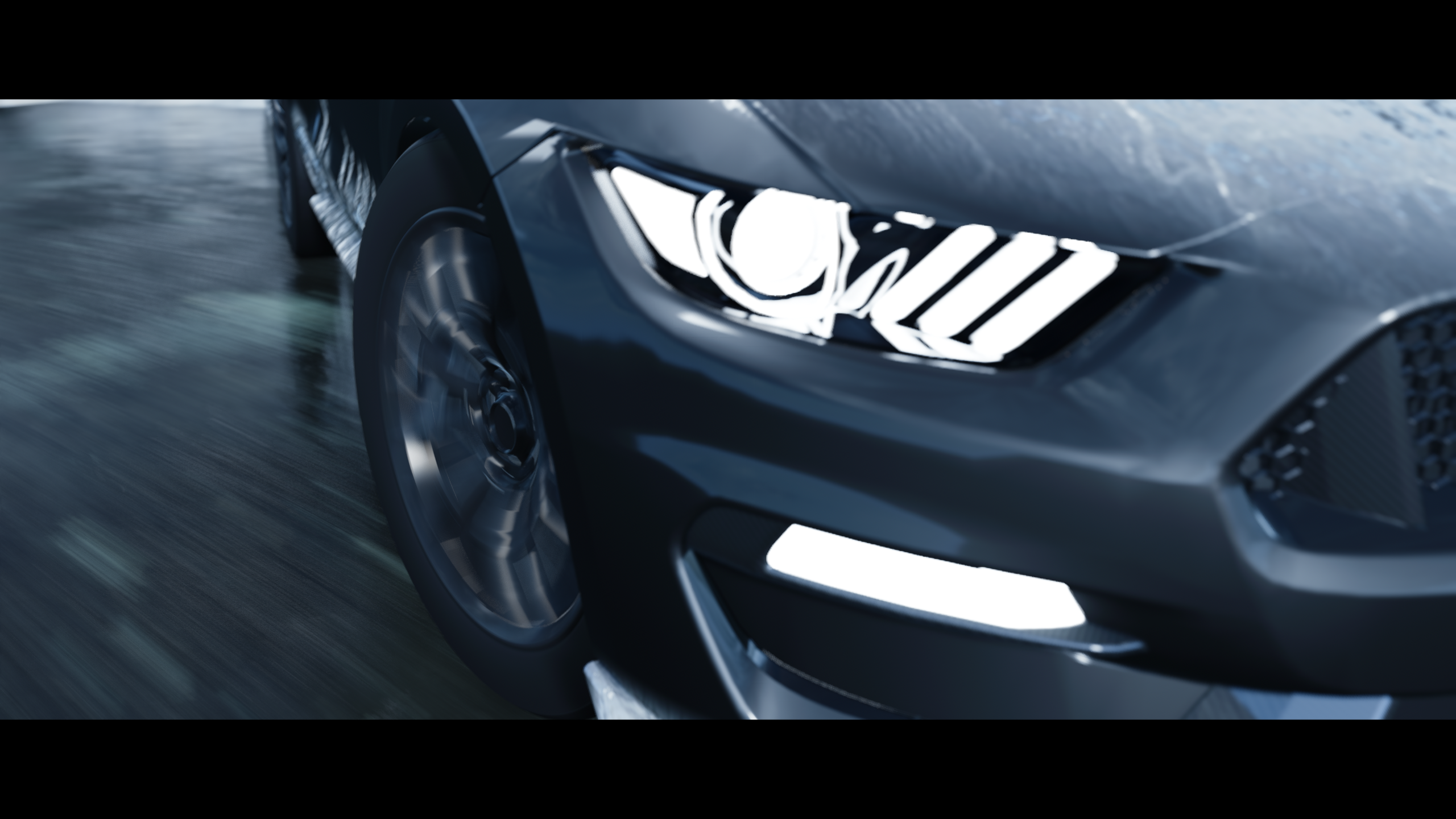 FORD MUSTANG | Unreal Engine 5 Cinematic. — Изображение №14 — 3D, Анимация на Dprofile