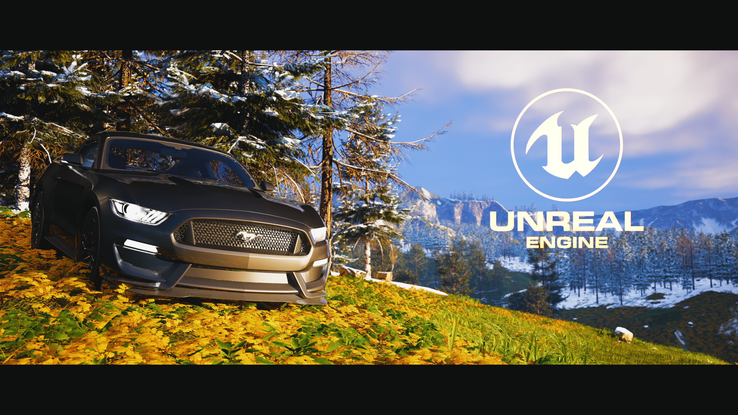 FORD MUSTANG | Unreal Engine 5 Cinematic. — Изображение №1 — 3D, Анимация на Dprofile