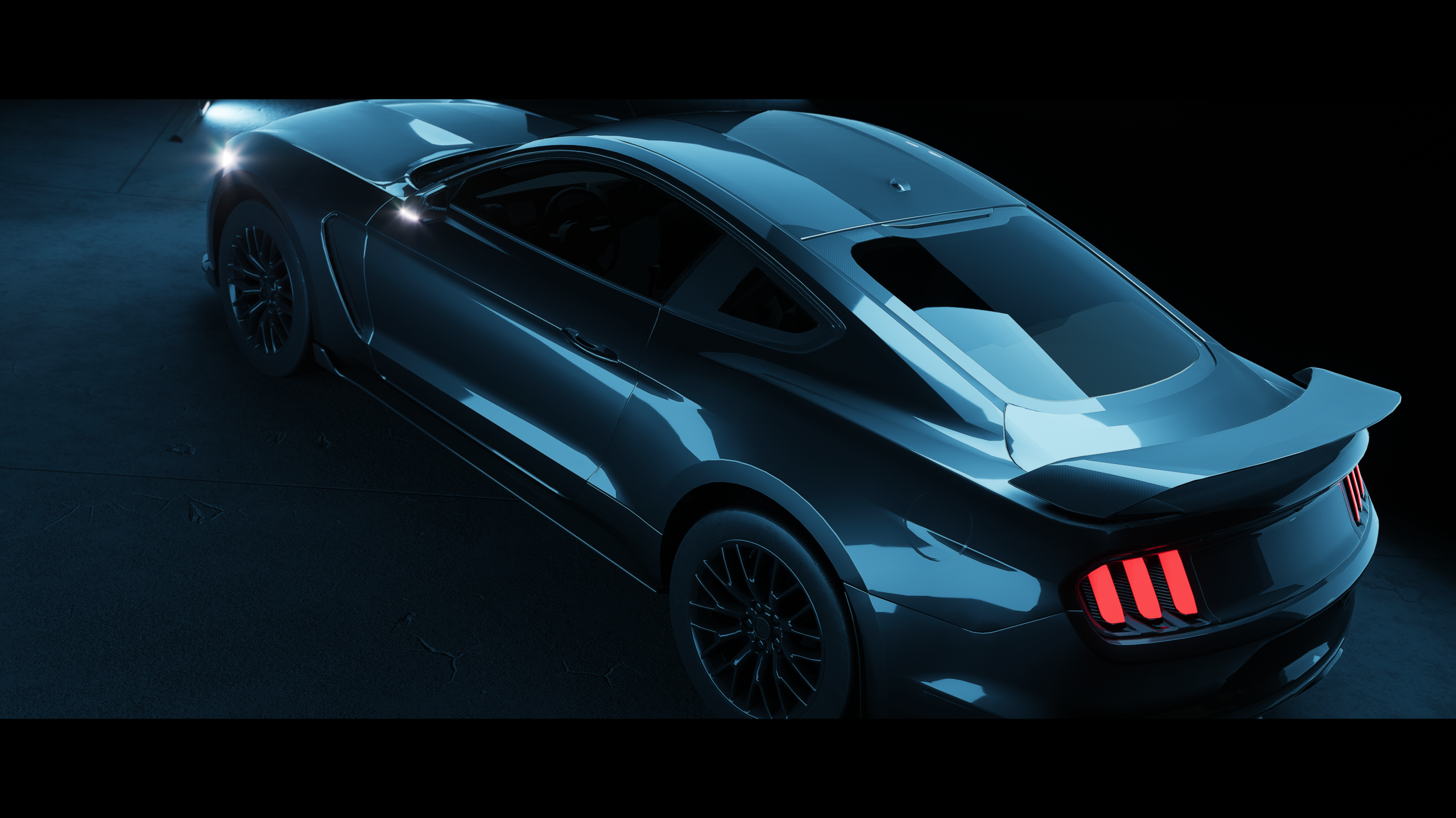 FORD MUSTANG | Unreal Engine 5 Cinematic. — Изображение №6 — 3D, Анимация на Dprofile