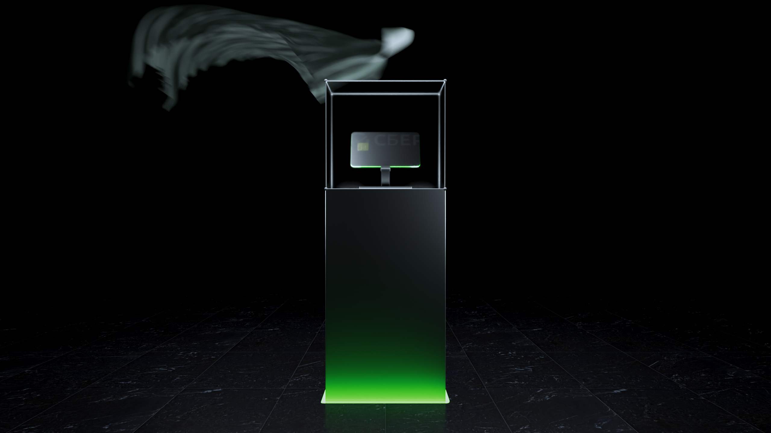 Sberbank card | 3D Product Animation | Cinema 4D — Изображение №3 — 3D, Анимация на Dprofile