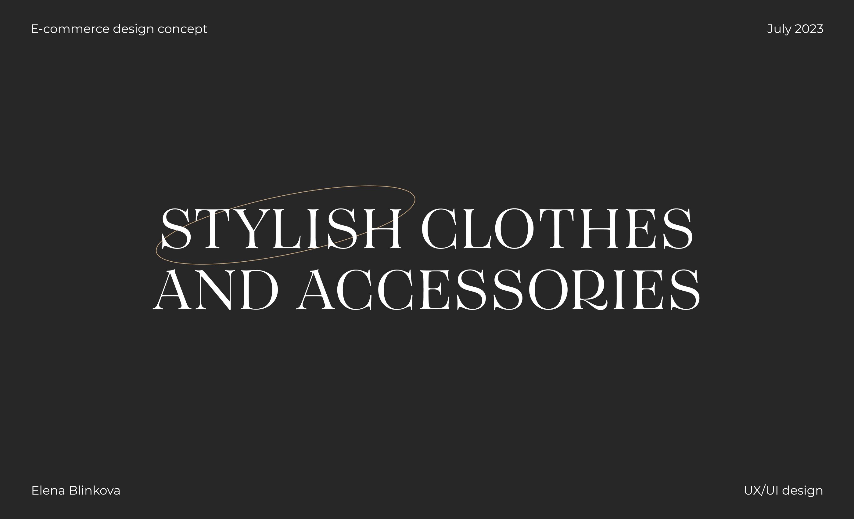 FashionAvenu | E-commerce website design concept — Изображение №1 — Интерфейсы на Dprofile